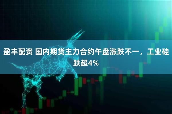 盈丰配资 国内期货主力合约午盘涨跌不一，工业硅跌超4%